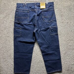 Berne 42x30 Men's 423 Relaxed Fit Carpenter Straight Leg Blue Jeans P423SWD NWT